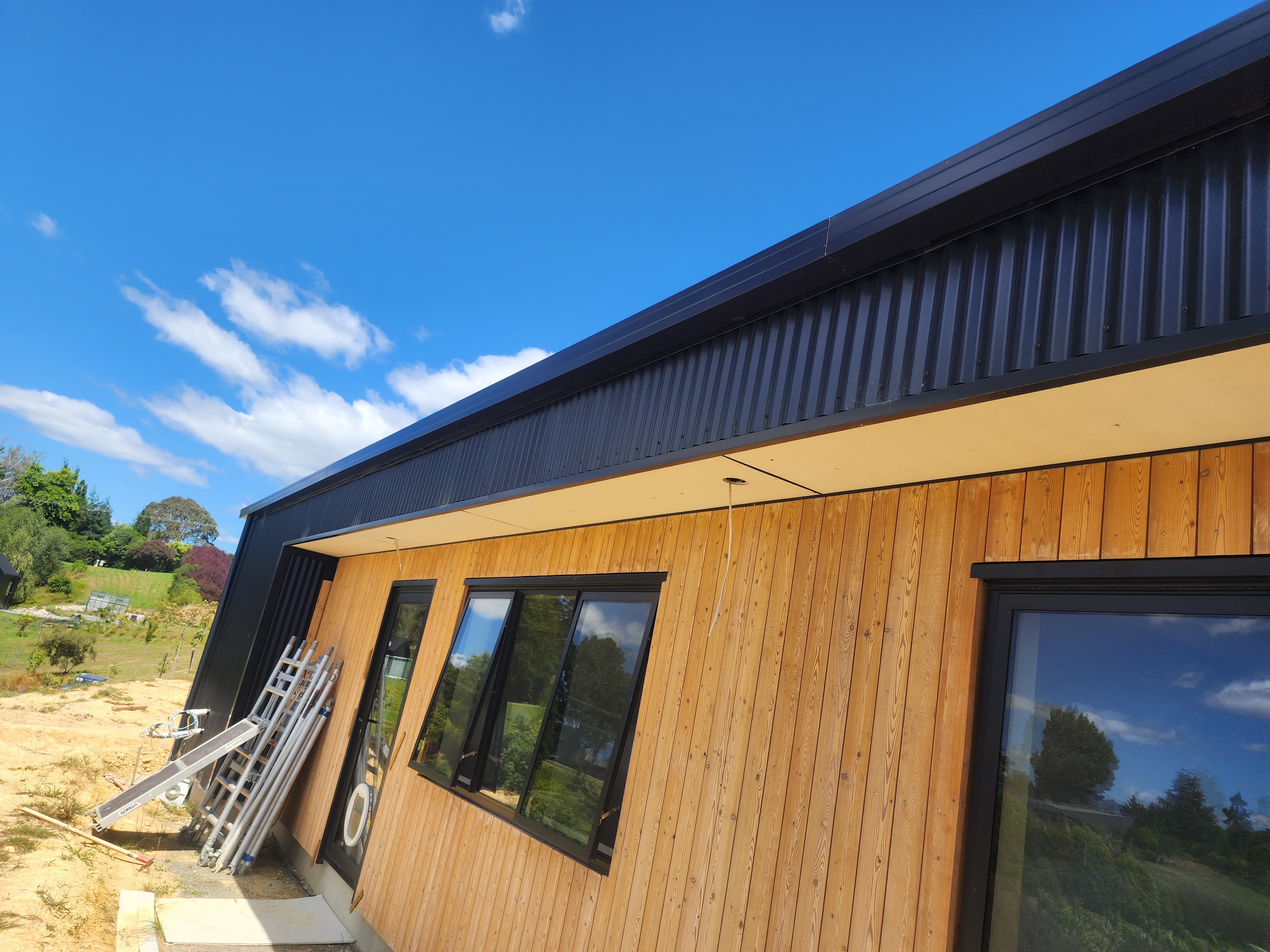 Corrugated cladding